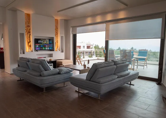 Villa White - Sea View Loutráki